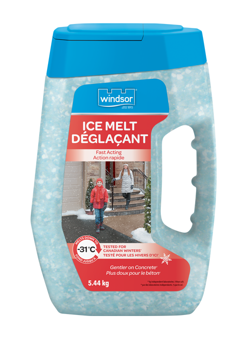 Current product image, ice melt fast jug