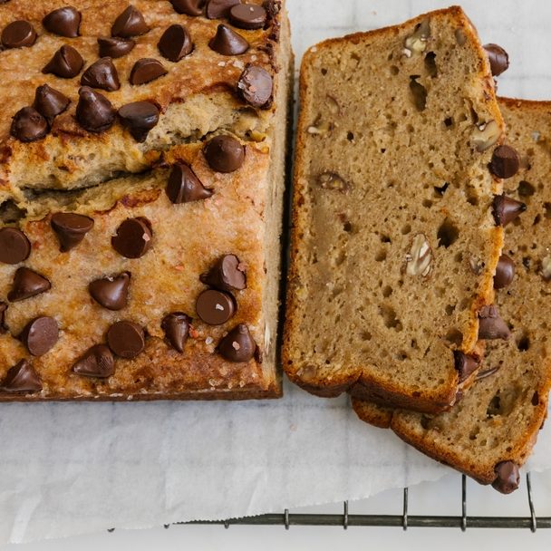Banana Bread with chocolate chips