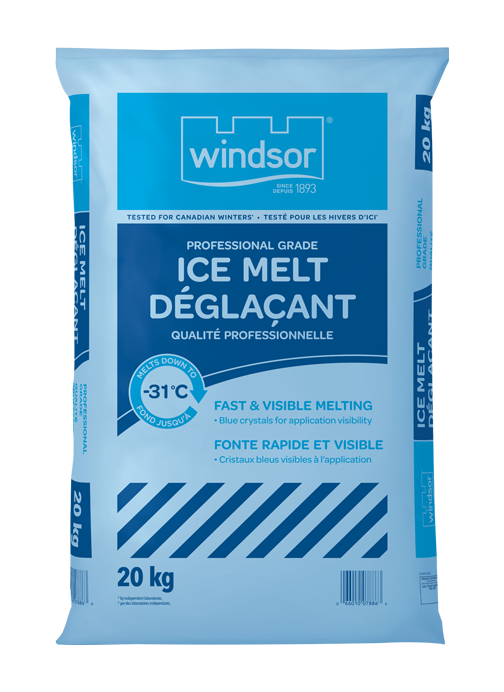 Windsor® Professional Grade Ice Melt: Fast And Visible Melting