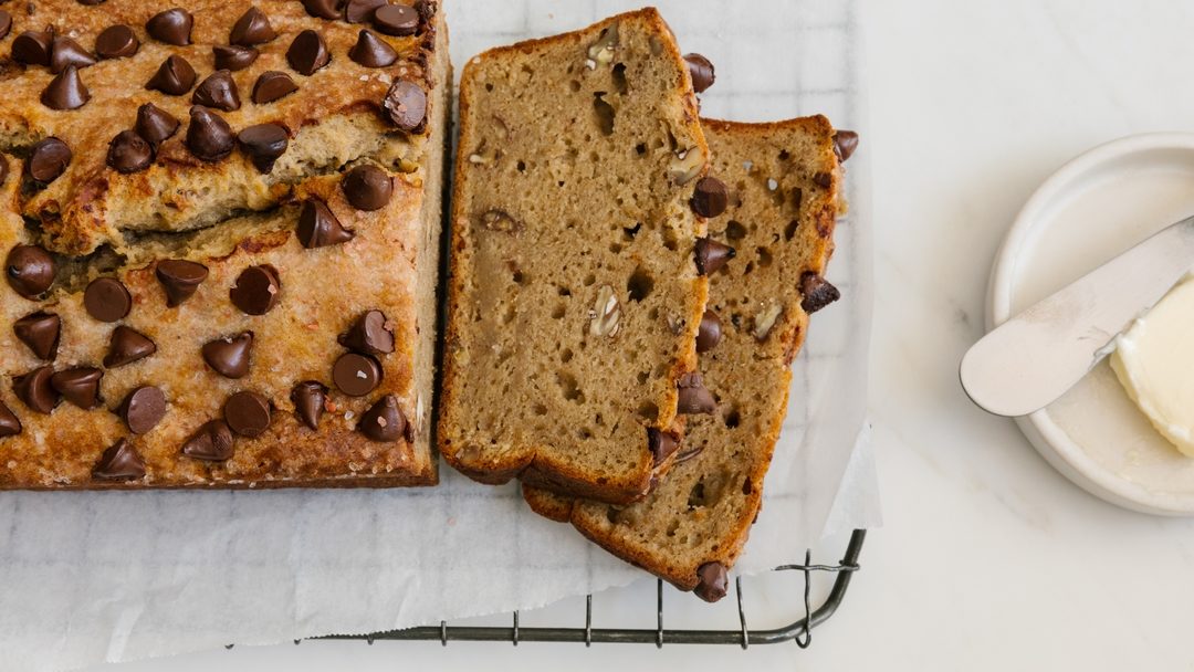 Banana Bread with chocolate chips