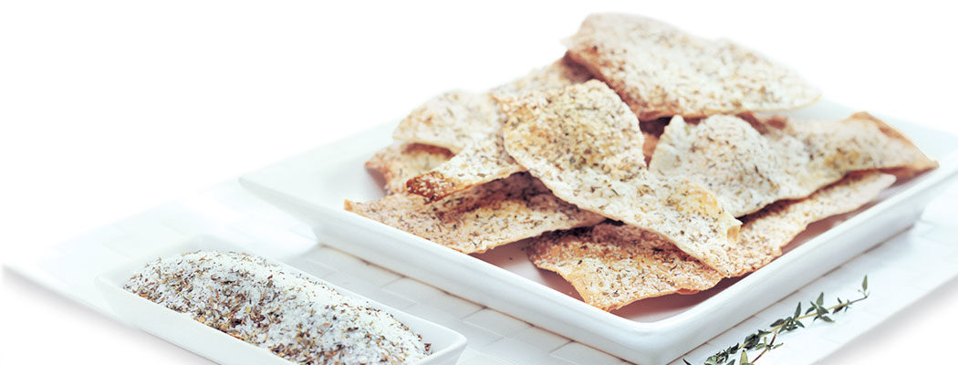 Flat Bread in a plate